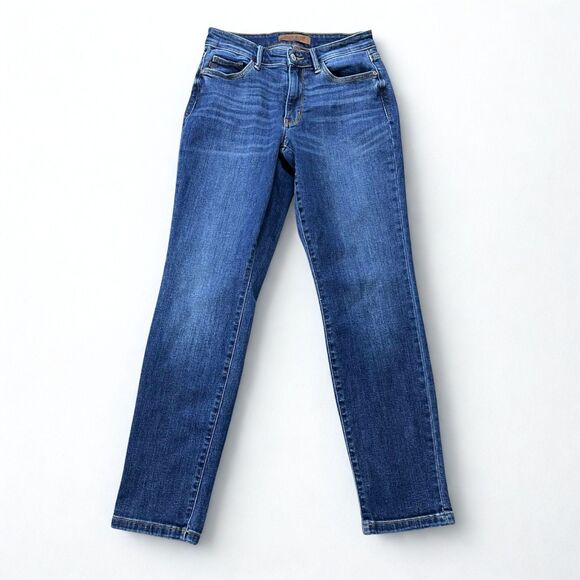 Judy Blue Denim - Judy Blue Skinny Fit Jeans Women's Size 1 / 25 Blue Denim Stretch Mid Rise